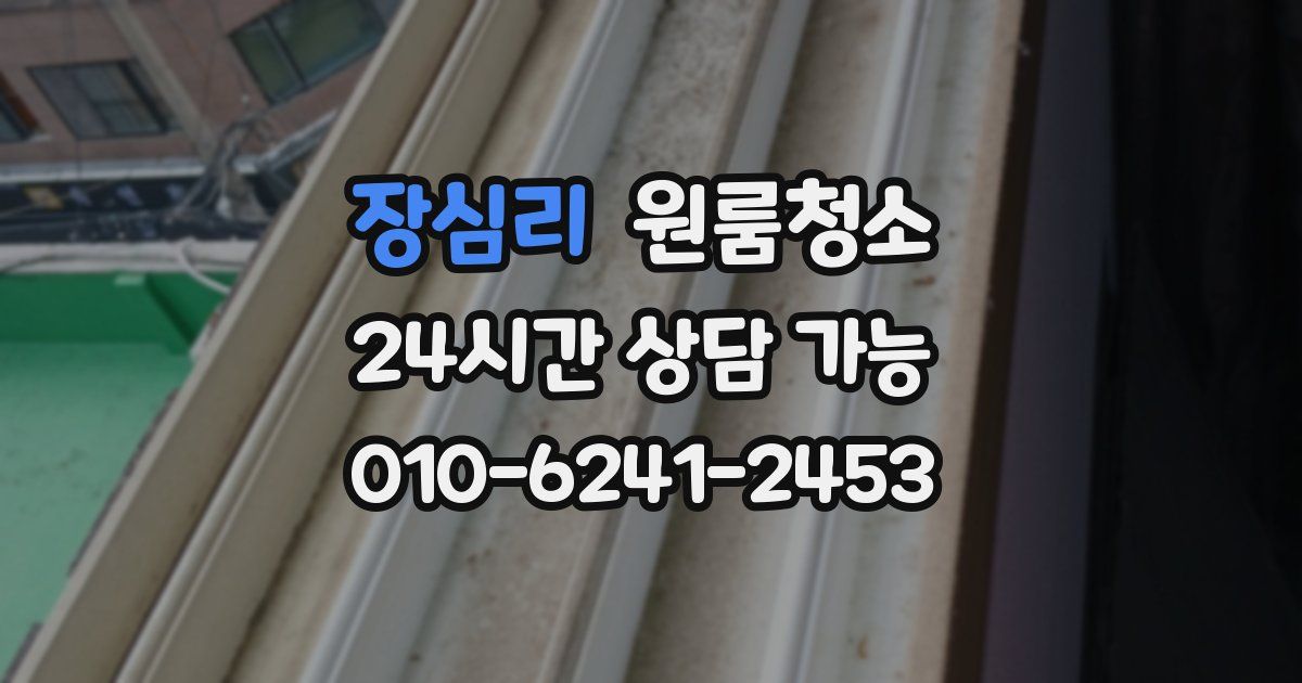 장심리 입주청소