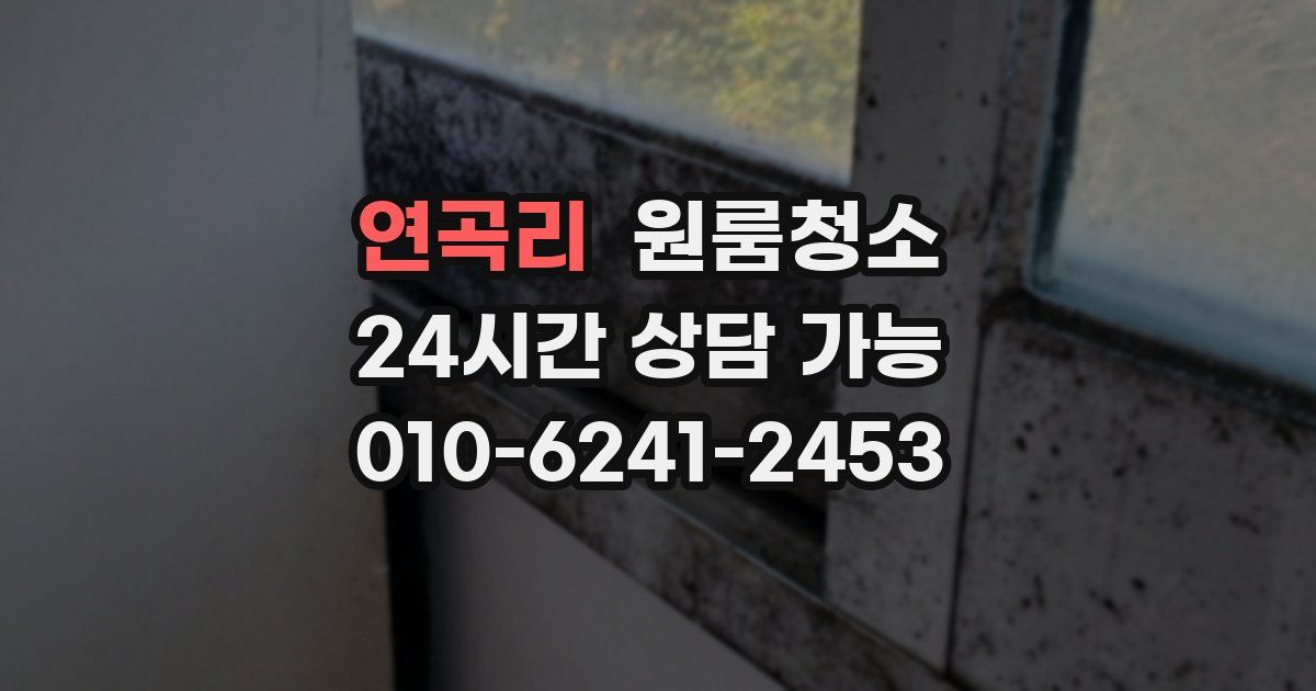 연곡리 입주청소