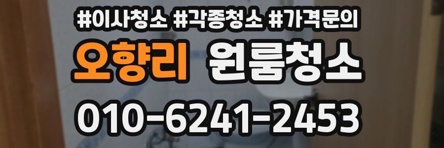 오향리 이사청소