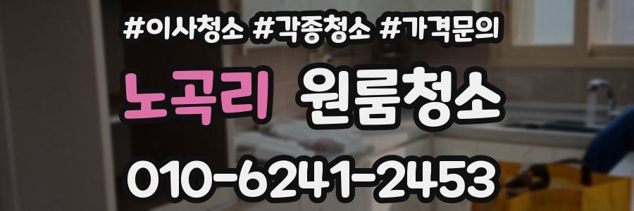 노곡리 이사청소