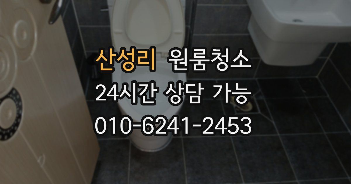 산성리 입주청소