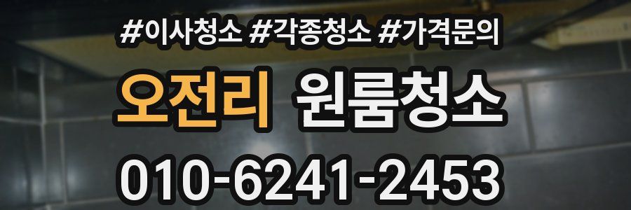 오전리 이사청소