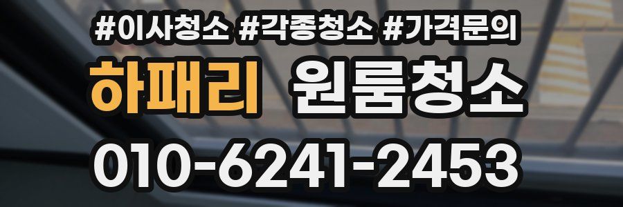 하패리 이사청소