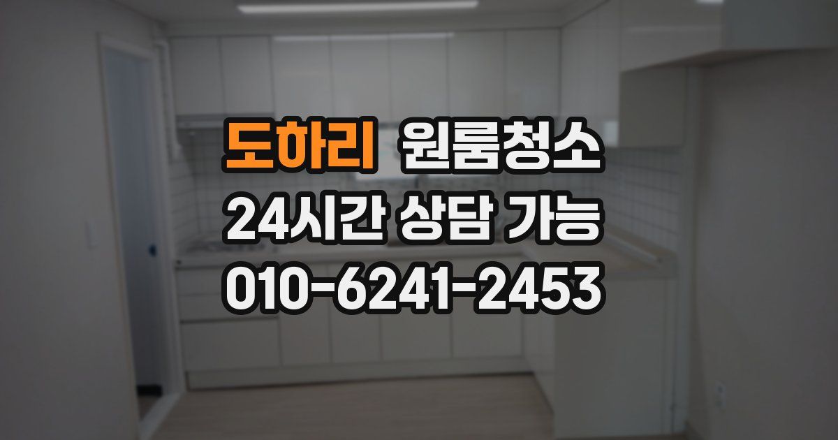 도하리 입주청소