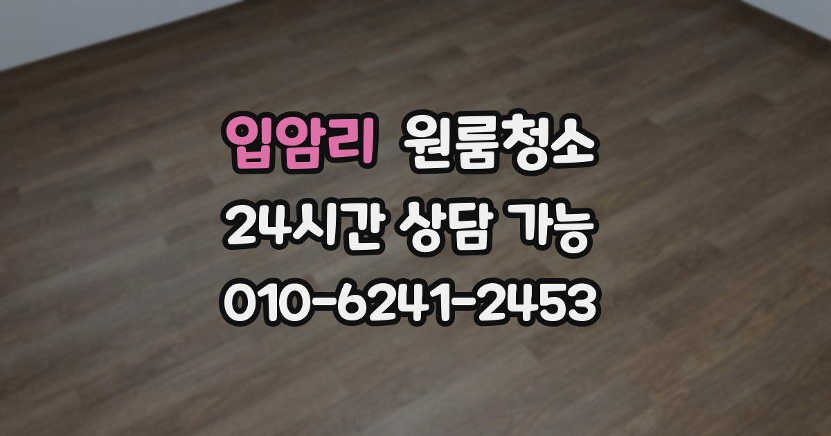 입암리 입주청소