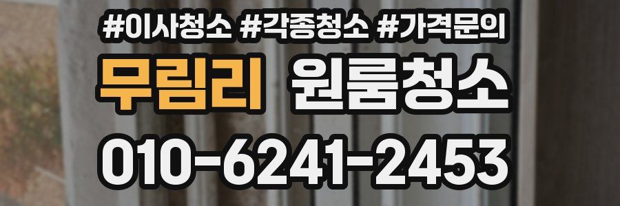 무림리 이사청소