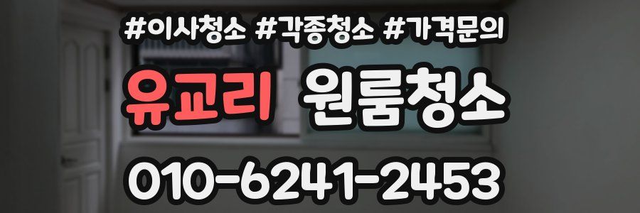 유교리 이사청소