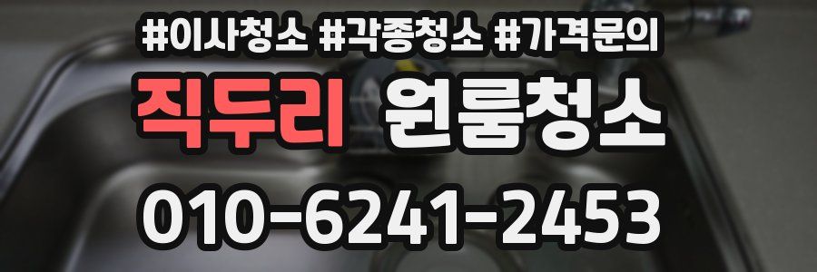 직두리 이사청소