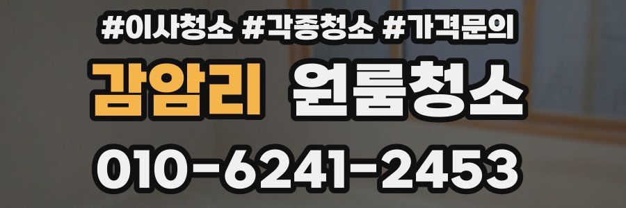 감암리 이사청소