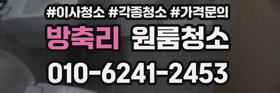 방축리 이사청소