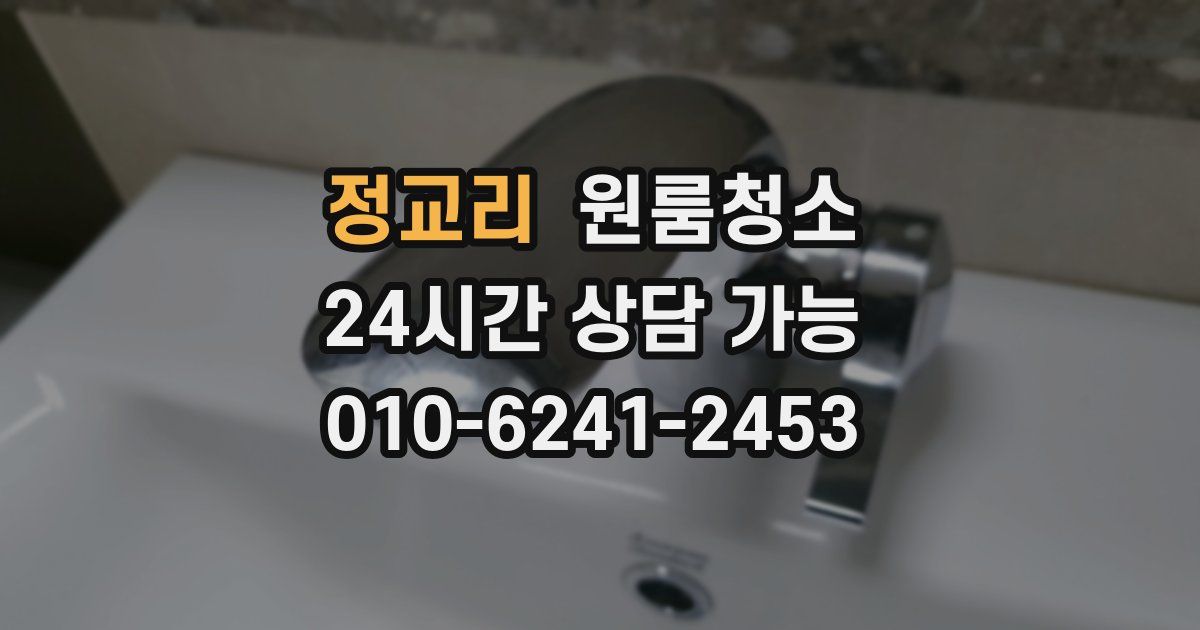 정교리 입주청소