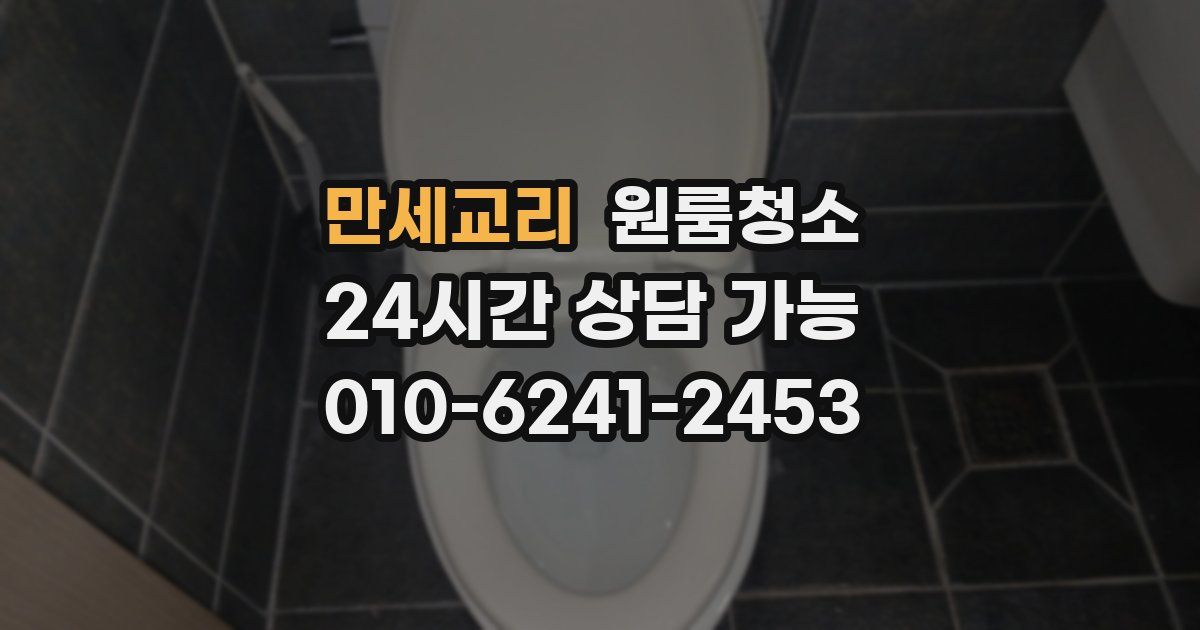 만세교리 입주청소