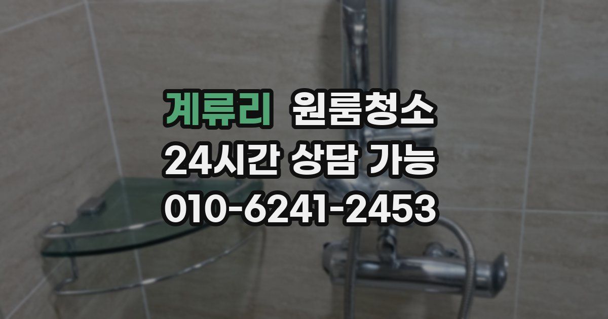 계류리 입주청소