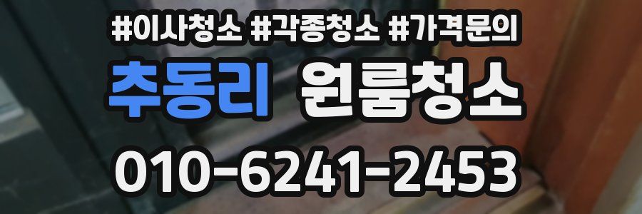 추동리 이사청소