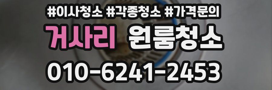 거사리 이사청소