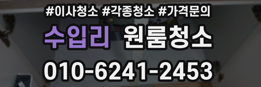 수입리 이사청소