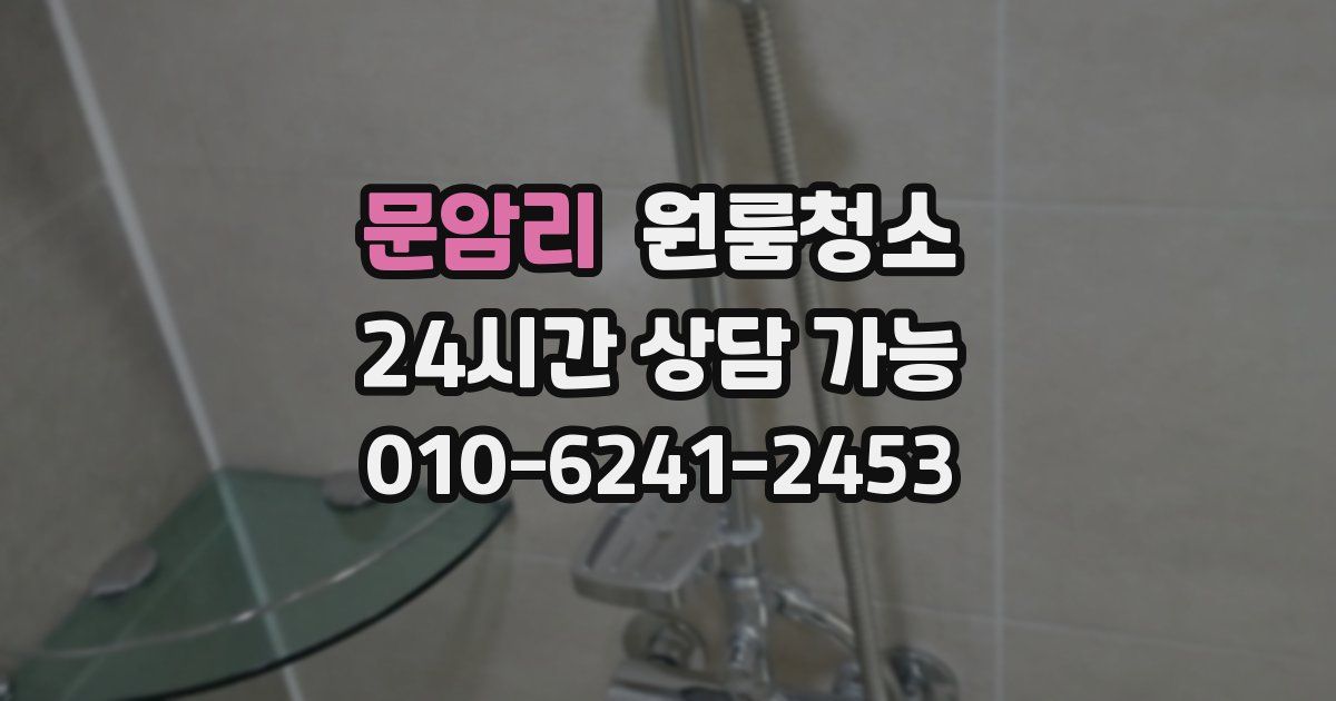 문암리 입주청소