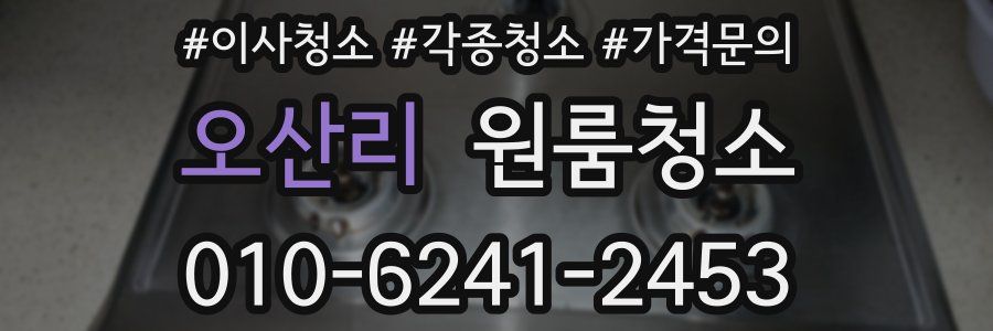 오산리 이사청소