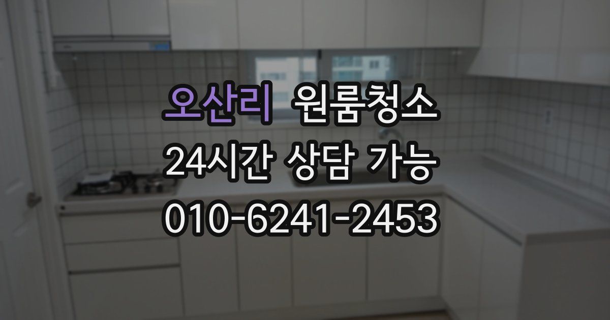 오산리 입주청소