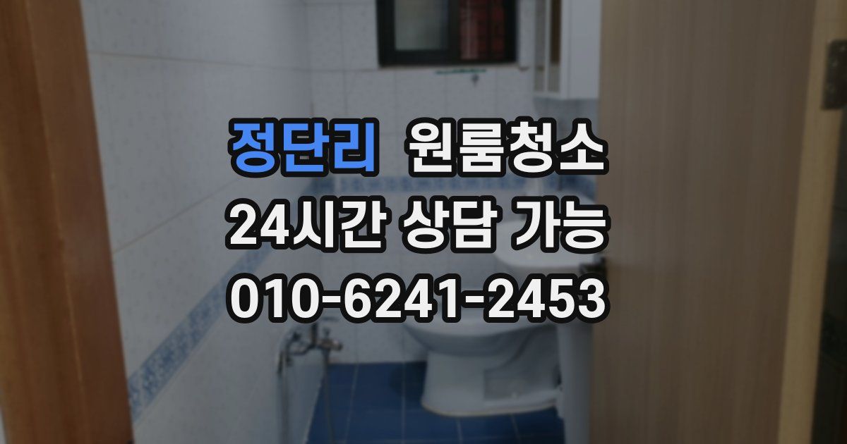 정단리 입주청소