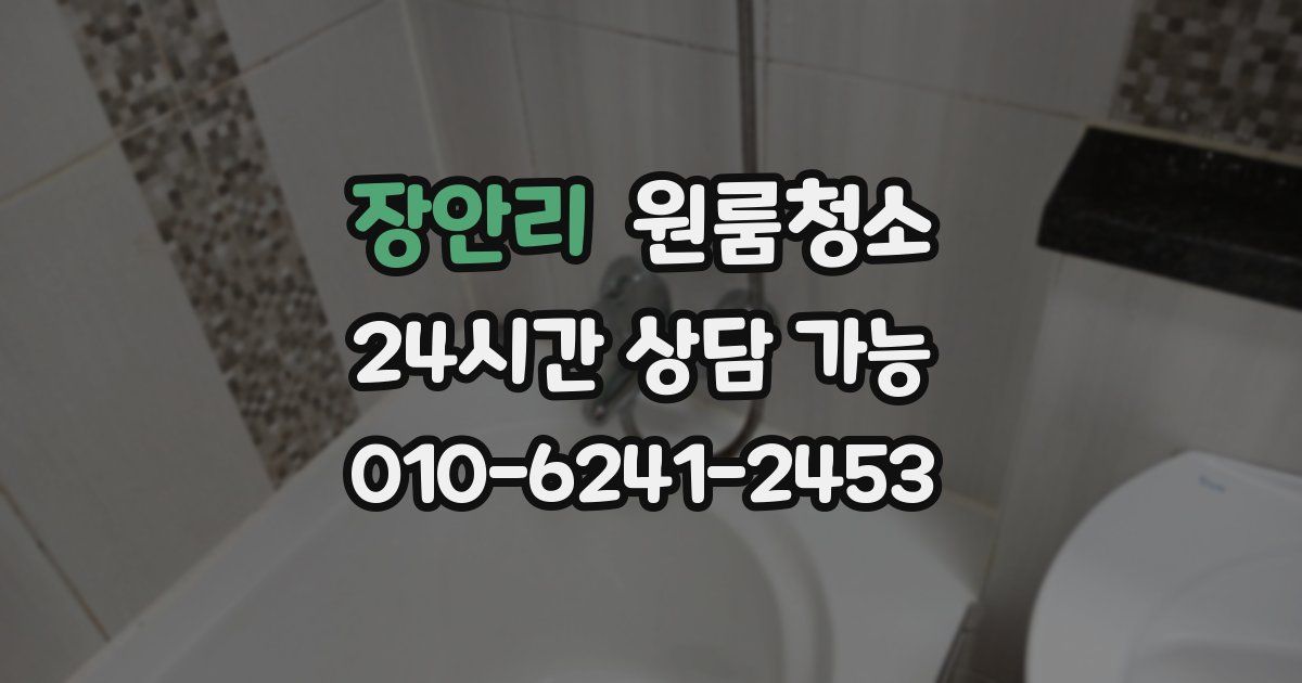 장안리 입주청소