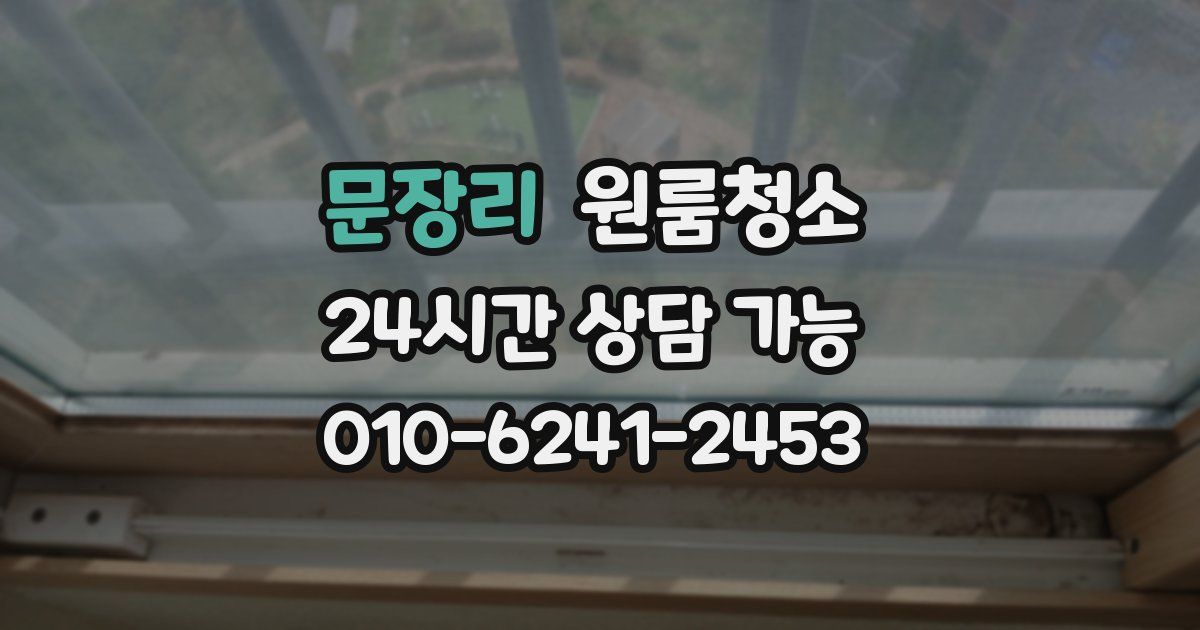 문장리 입주청소