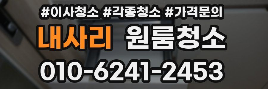 내사리 이사청소