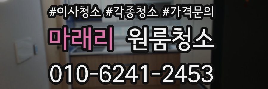 마래리 이사청소