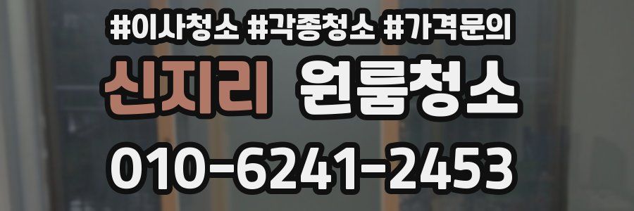 신지리 이사청소