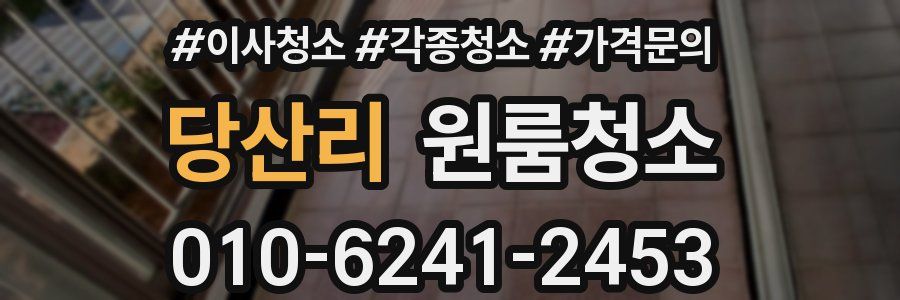 당산리 이사청소