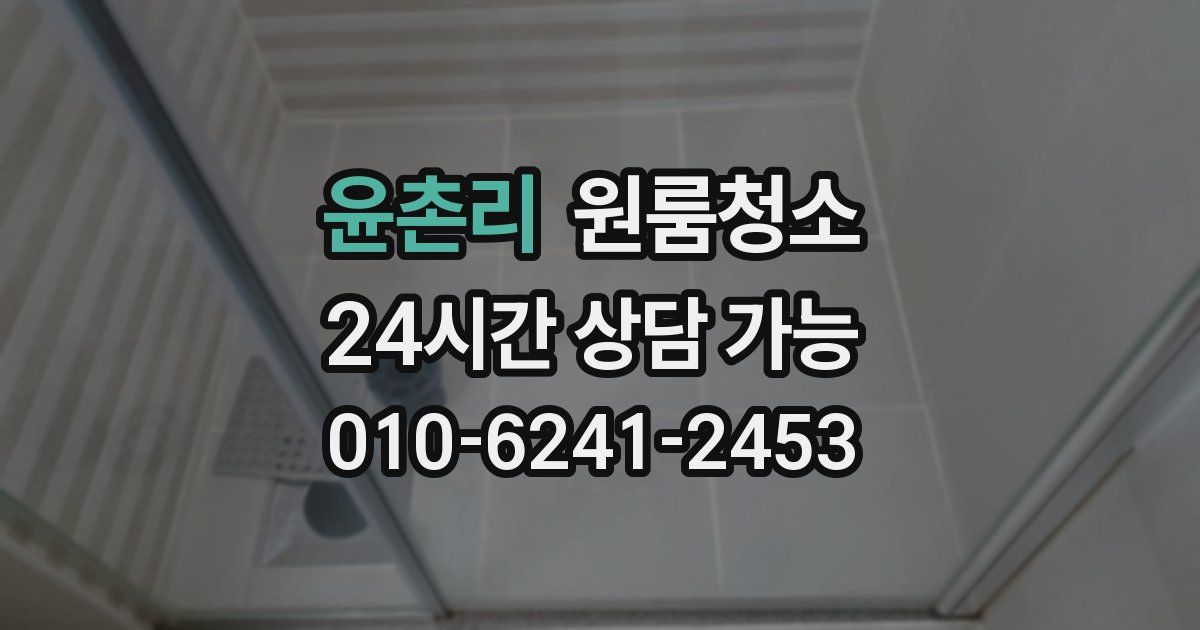 윤촌리 입주청소