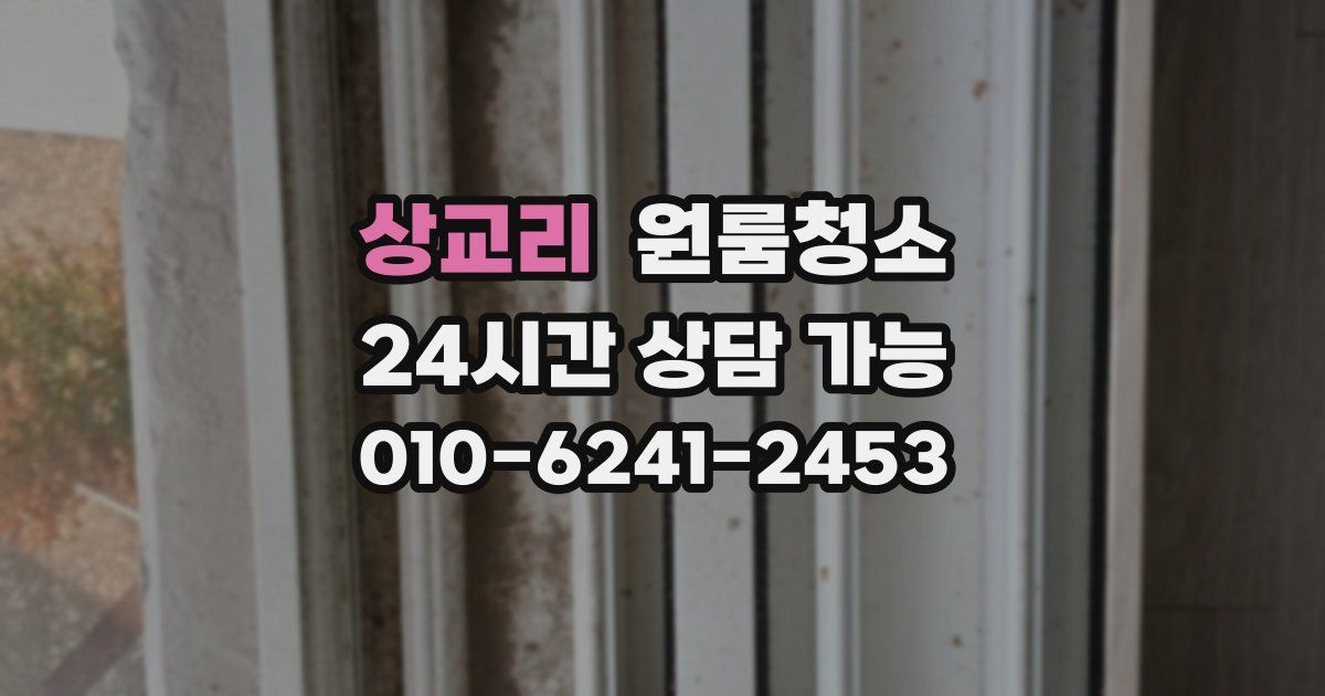 상교리 입주청소