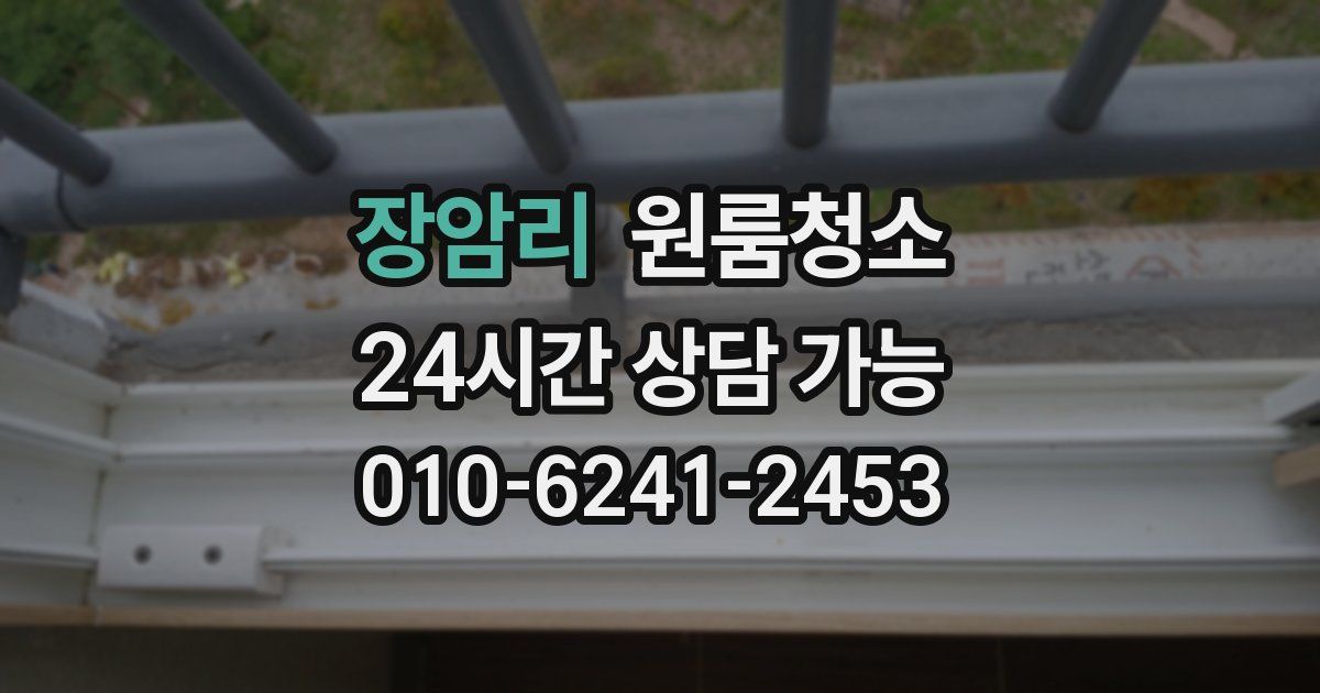 장암리 입주청소