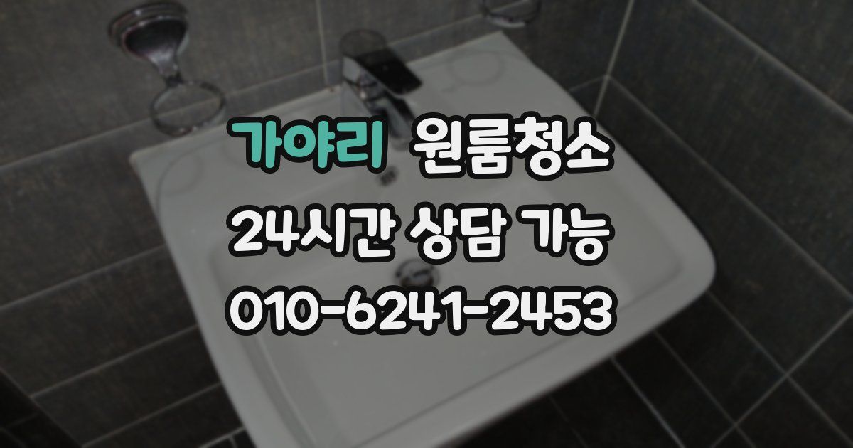 가야리 입주청소