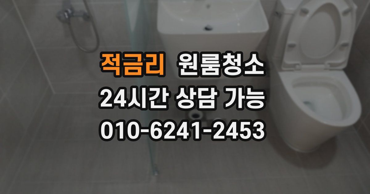 적금리 입주청소