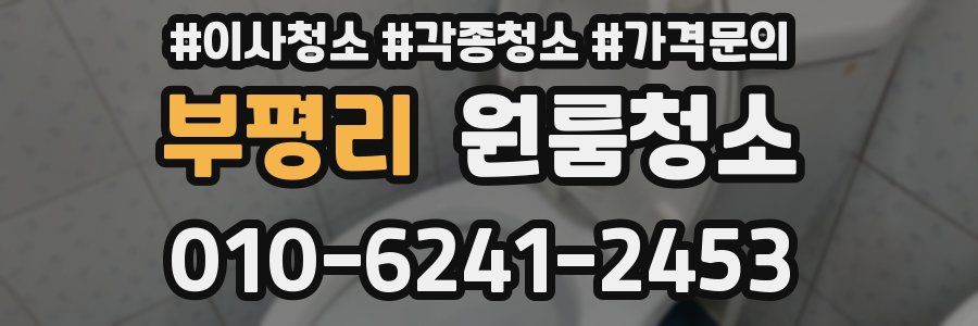 부평리 이사청소