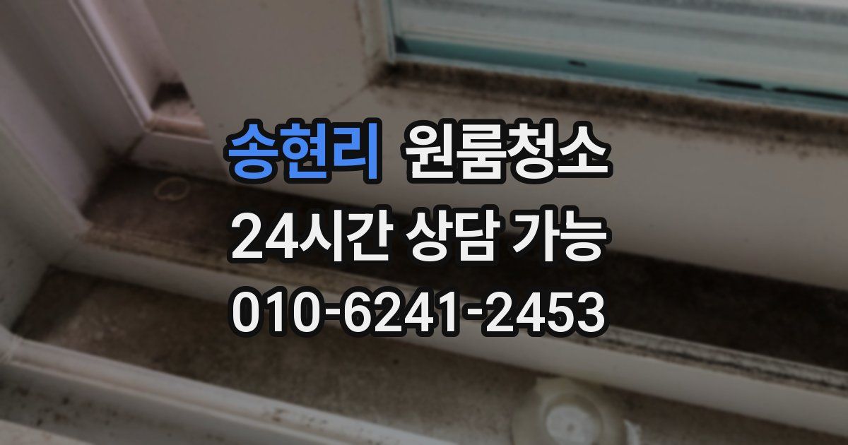 송현리 입주청소