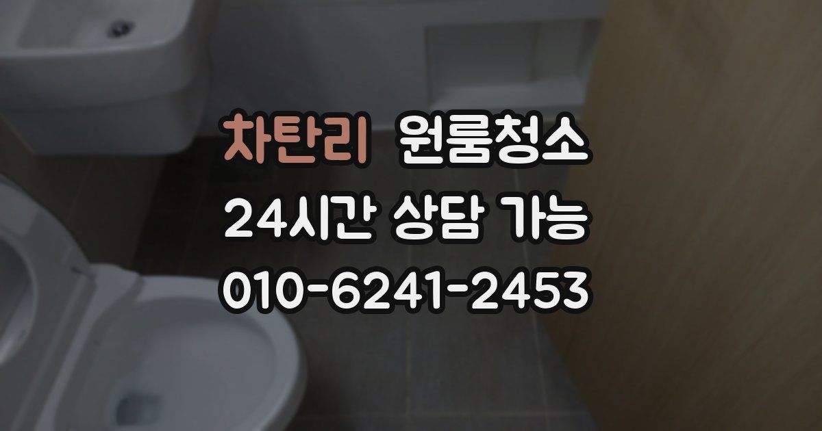 차탄리 입주청소