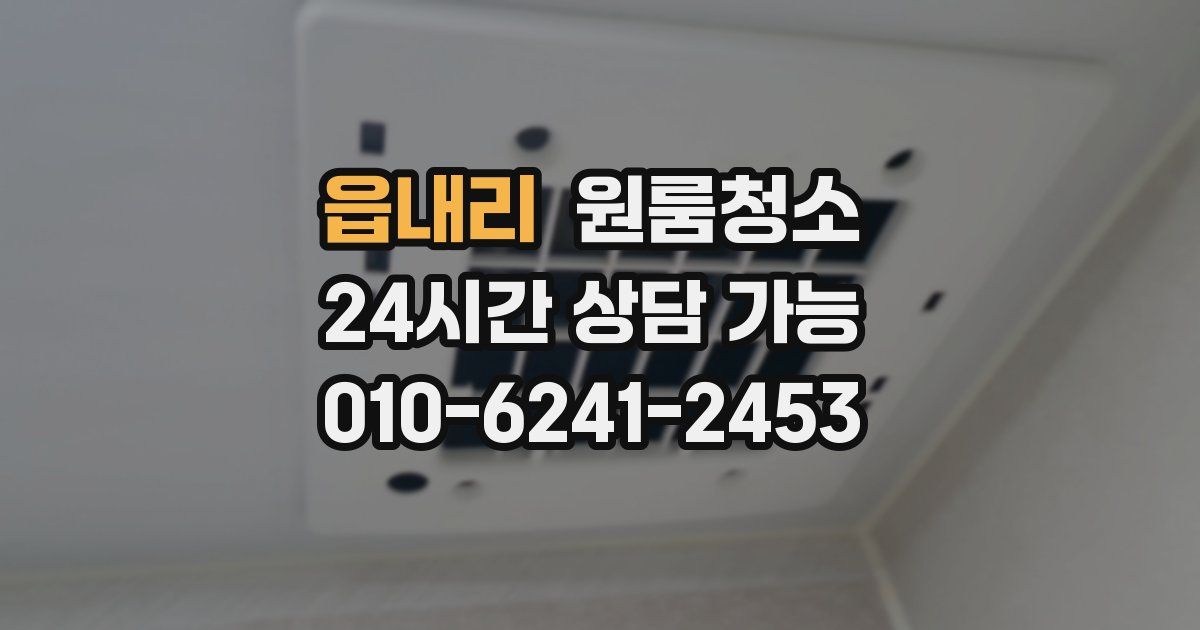 읍내리 입주청소