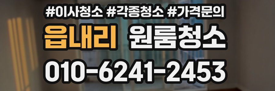 읍내리 이사청소