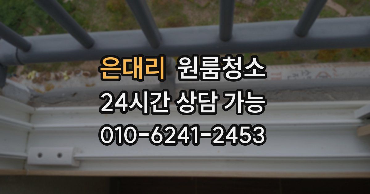 은대리 입주청소