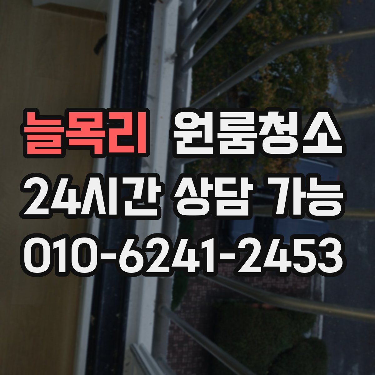 늘목리 원룸청소