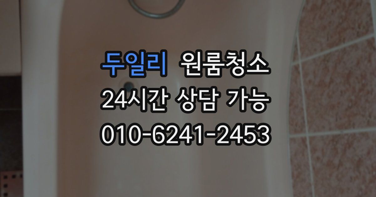 두일리 입주청소