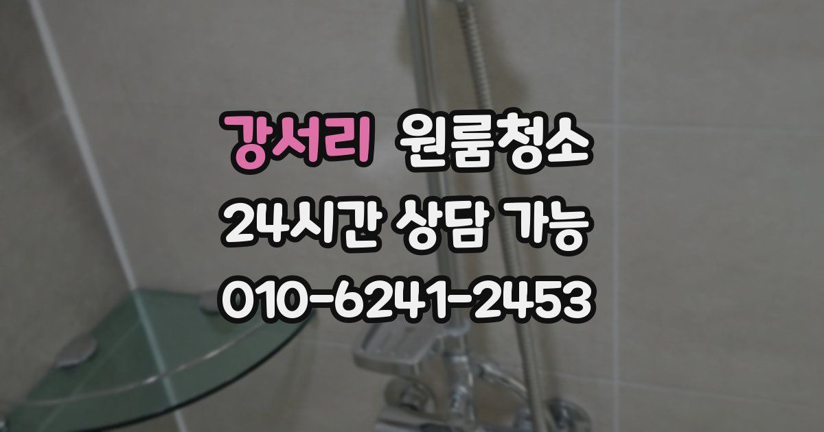 강서리 입주청소