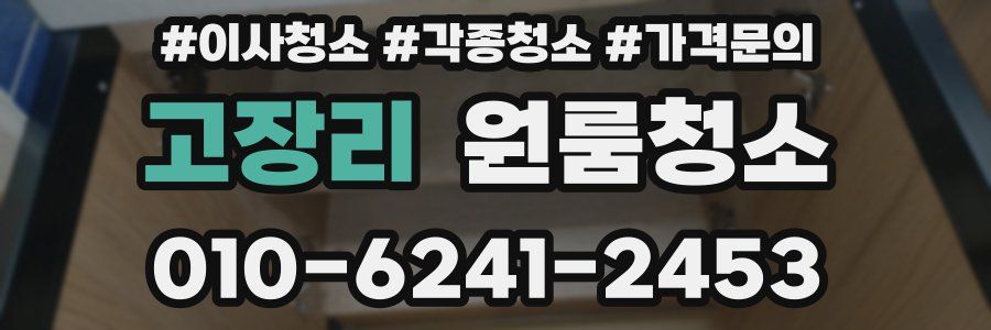 고장리 이사청소