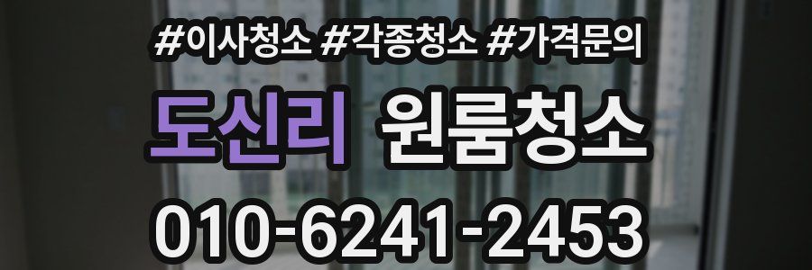 도신리 이사청소