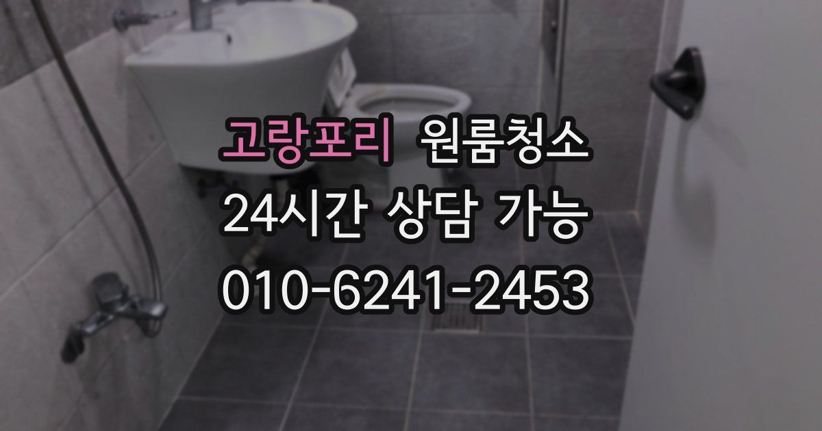 고랑포리 입주청소