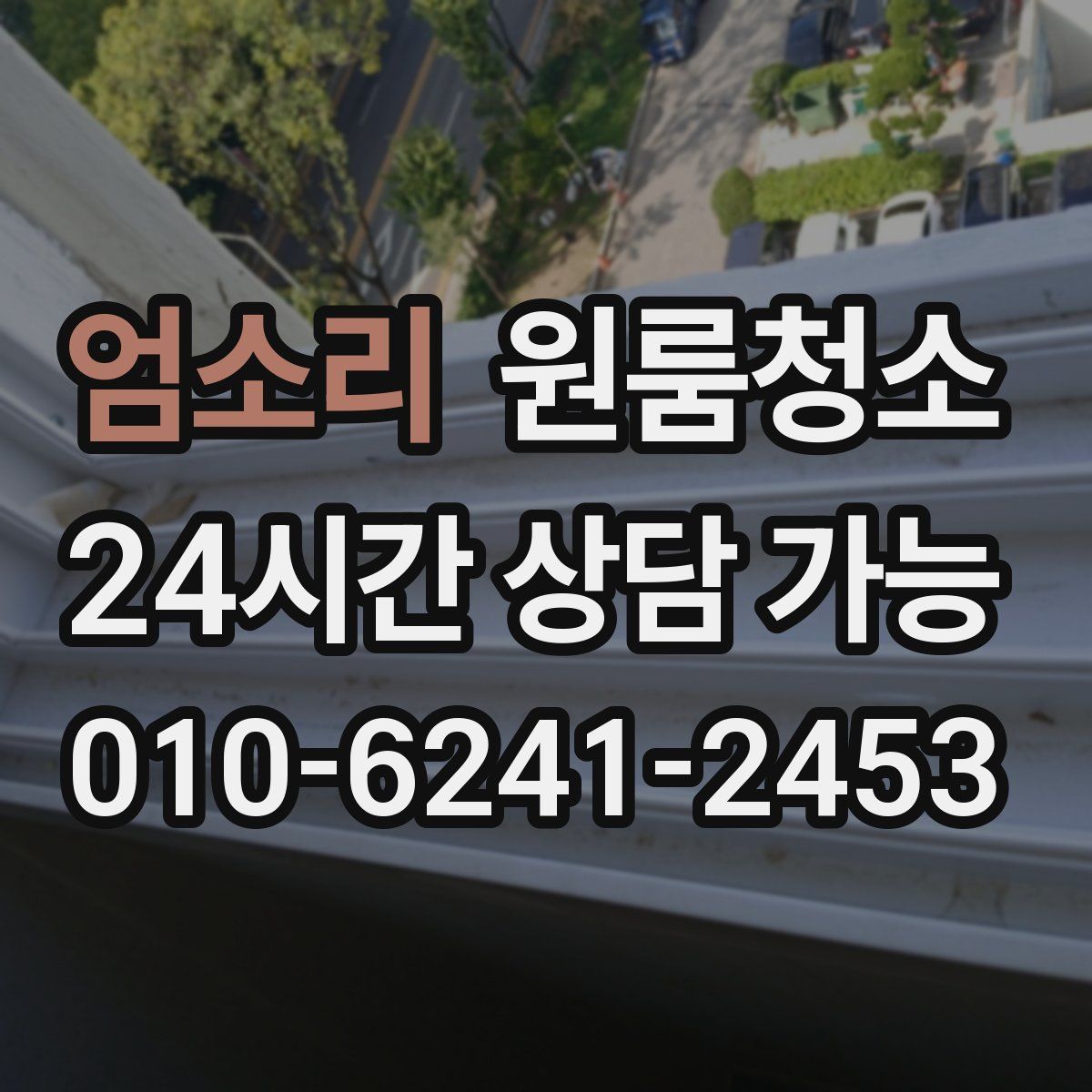 엄소리 원룸청소