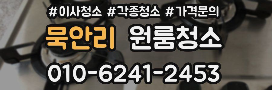 묵안리 이사청소