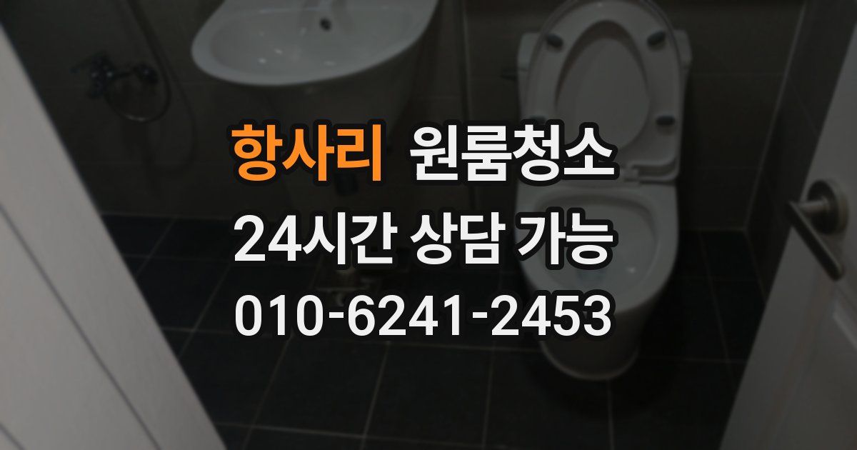 항사리 입주청소